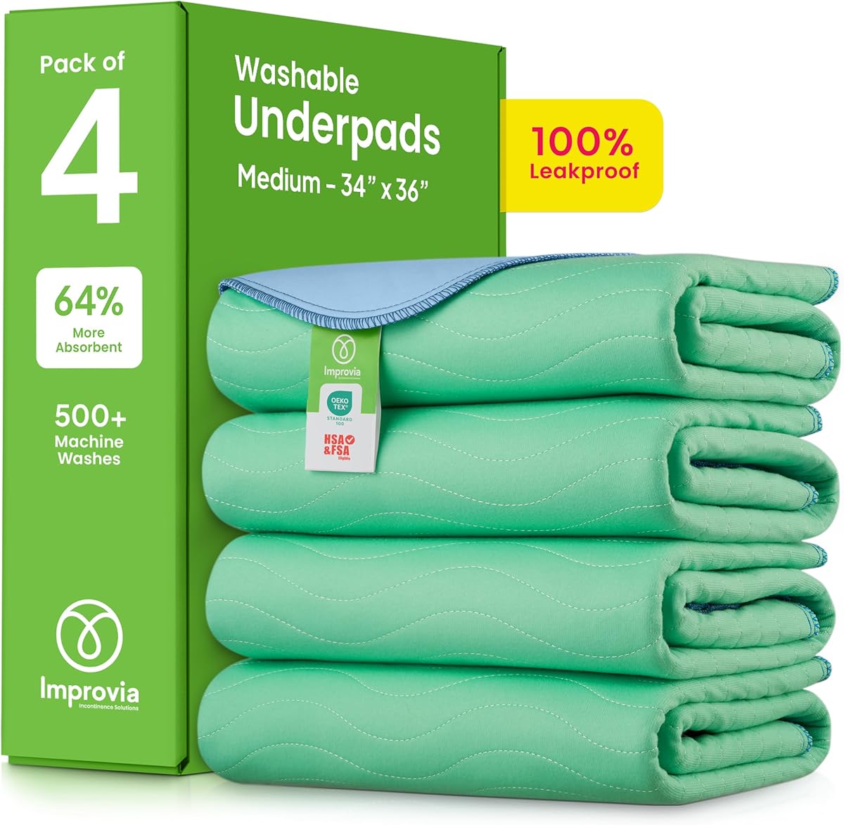Underpads Reusable 34x36