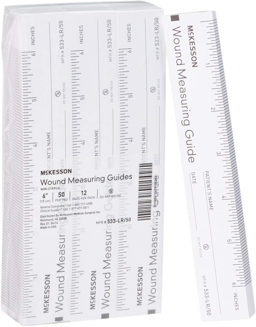Wound Measuring Guide