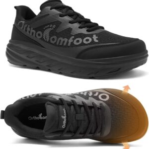 Diabetic Shoes - Men's Black 11